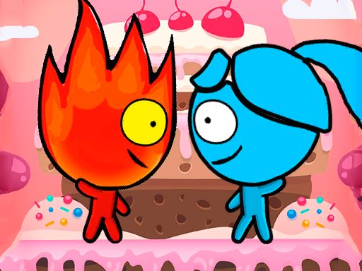 Play RedBoy and BlueGirl 4: Candy Worlds Online