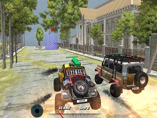 Play Offroad Monster Truck Forest Championship Online