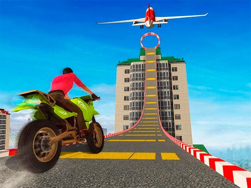 Play Sky Bike Stunt 3D Online
